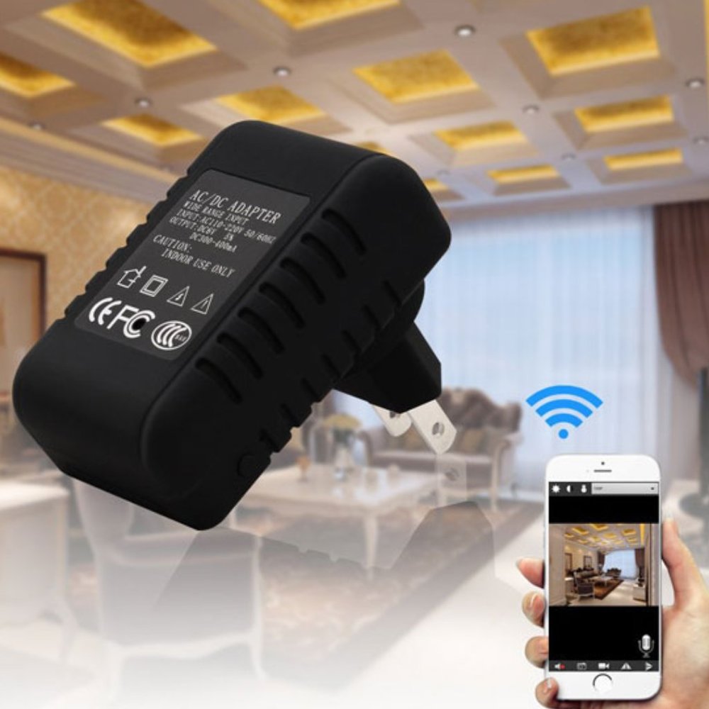 POWER ADAPTER WIFI HIDDEN CAMERA [1080P]